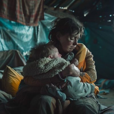 StockCake-Mother Holding Child_1723887933